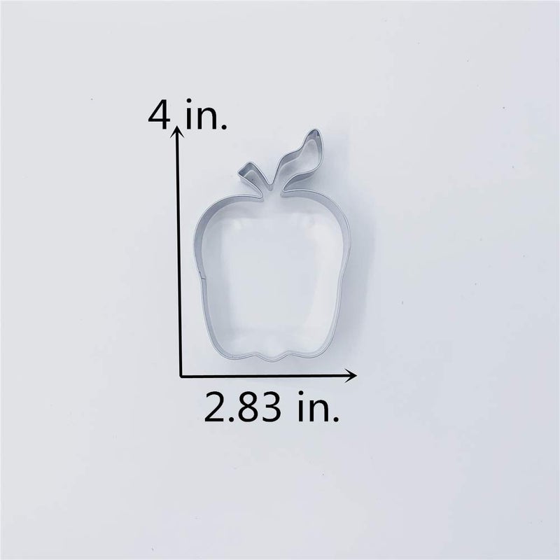 LILIAO Apple Cookie Cutter, 2.8 x 4 inches Stainless Steel - Image 4